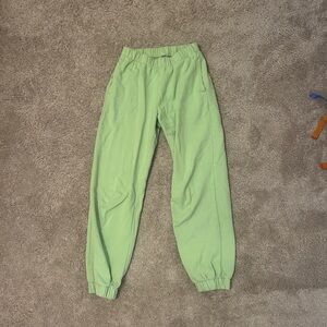 Brandy Melville Green Jogger Pants